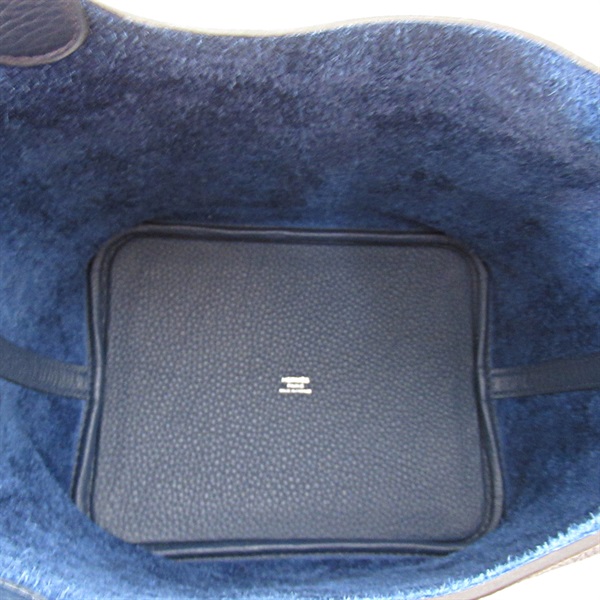 最終値下げ！！ピコタンロックMM ブルーニュイ　美品 HERMES エルメス ピコタンロック エクラMM ブルーニュイ ローズ