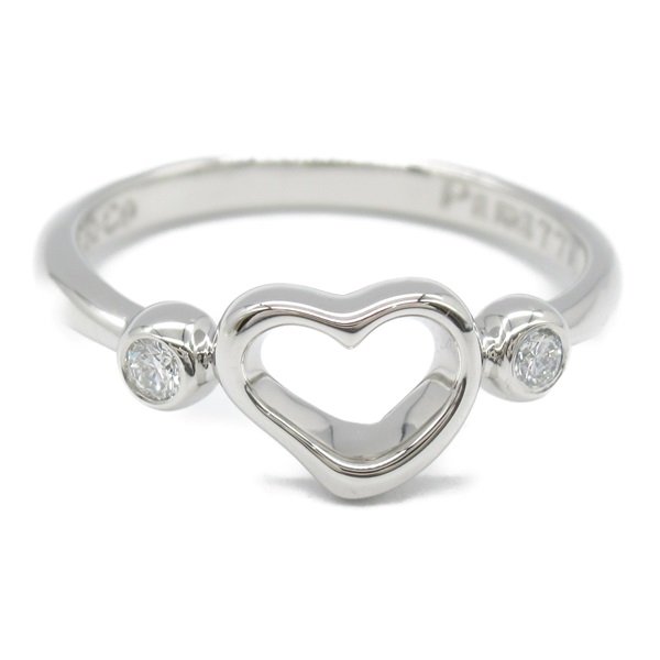 ティファニー(TIFFANY＆CO)ティファニー オープンハート2Pリング