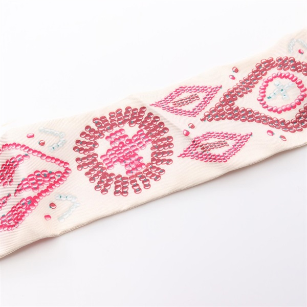 エルメスツイリー KELLY EN PERLES クレーム/フランボワーズ エルメスツイリー KELLY EN PERLES クレーム/フランボワーズ