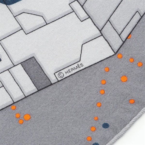 エルメス(HERMES)エルメス カレ90 ODYSSEY スカーフ 衣料品 レディース