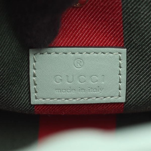 グッチ(GUCCI)グッチ GGエンブレム スモールバケットバッグ 