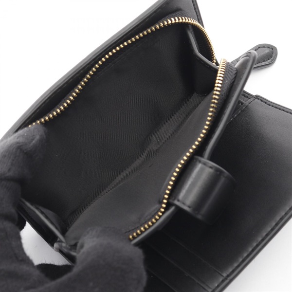 コーチ COACH シグネチャー ダイアゴナル 二つ折り財布 財布 レザー PVC レディース ブラウン系 / ブラック系 F23553 【中古】 コーチ(COACH)コーチ シグネチャー ダイアゴナル 二つ折り財布 財布