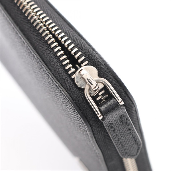 まページ ブラック カーフレザー ブルガリ・ブルガリ マン ジップウォレット