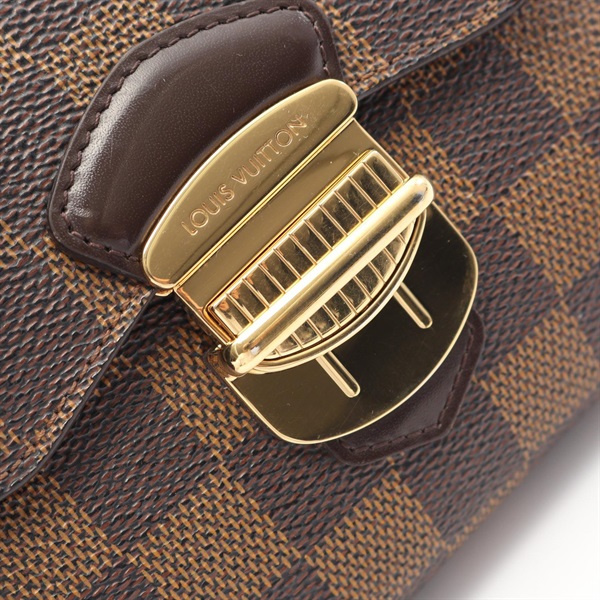 特上美品★ルイヴィトン ポルトフォイユ ジョイ ダミエ エベヌ 三つ折り財布 ポルトフォイユ・ヴィクトリーヌ ルイヴィトン 三つ折り財布