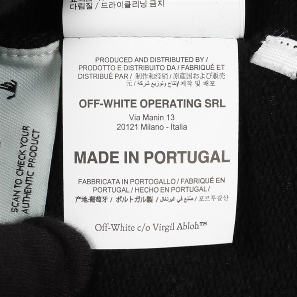 オフホワイト(OFF-WHITE)オフホワイト パーカー 衣料品 トップス