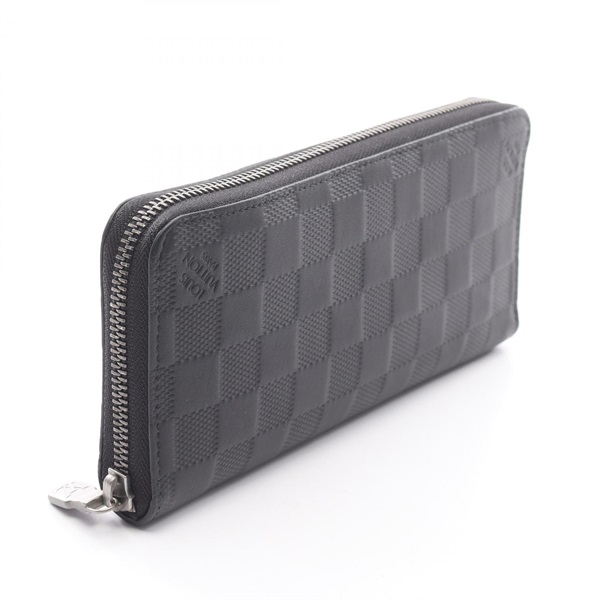 ルイヴィトン ダミエ ヴェルティカル ジッピーウォレット レザー N63548 LOUIS VUITTON◇ジッピー・ウォレット・ヴェルティカル_ダミエ