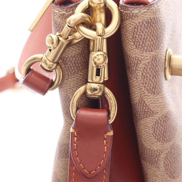 コーチ(COACH)コーチ シグネチャー ダブルジップ ワンショルダーバッグ
