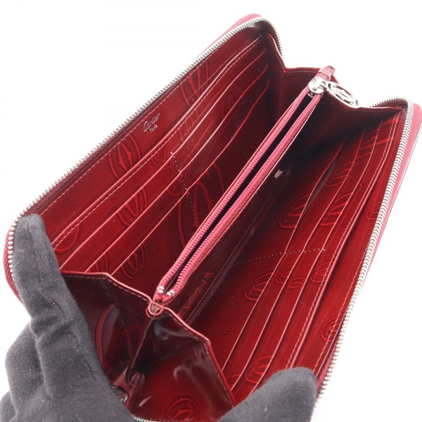 カルティエ(CARTIER)カルティエ ハッピーバースデー ラウンド長財布