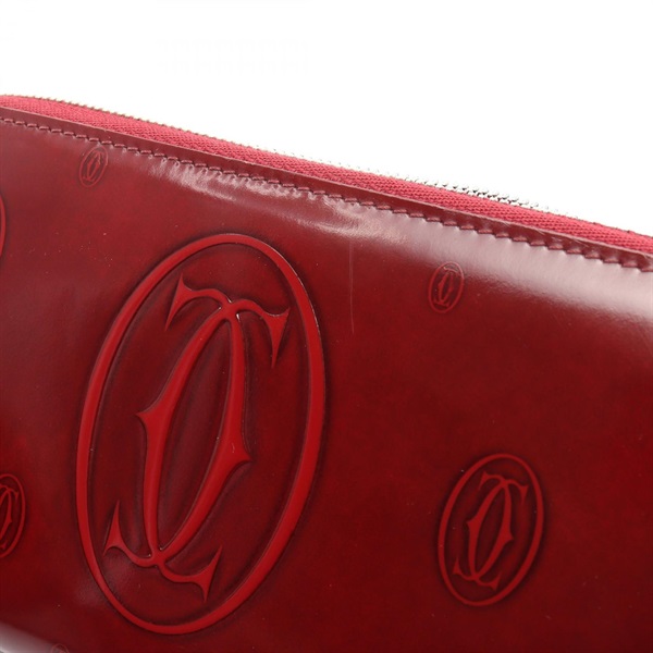 カルティエ(CARTIER)カルティエ ハッピーバースデー ラウンド長財布