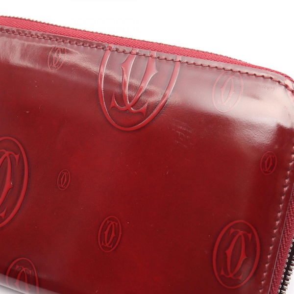 カルティエ(CARTIER)カルティエ ハッピーバースデー ラウンド長財布