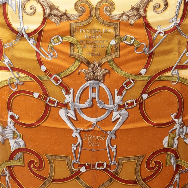 HERMES カレ90 スカーフ L'INSTRUCTION DU ROY エルメス(HERMES)エルメス カレ90 L'Instruction du Roy スカーフ 衣料