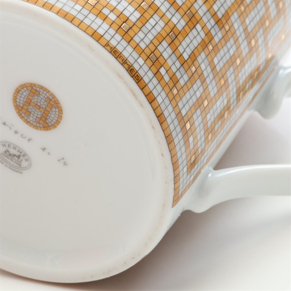 エルメス(HERMES)エルメス H-DECO モザイク24 マグカップ 食器