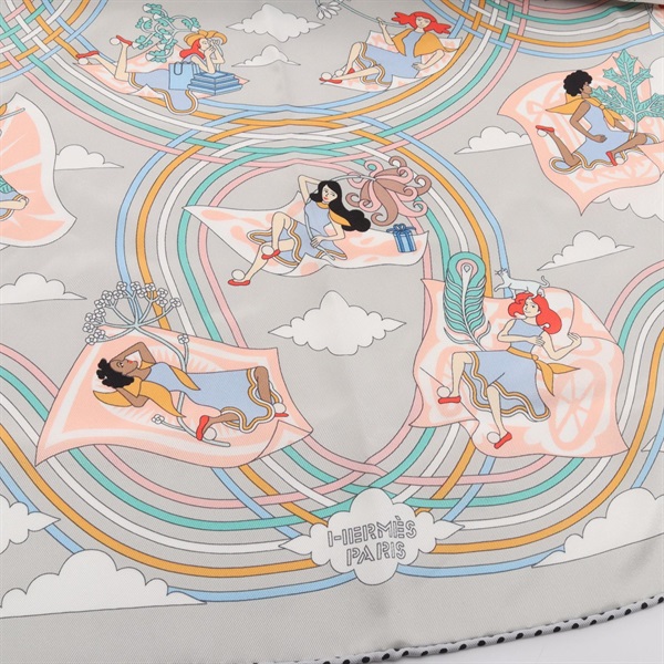 エルメス(HERMES)エルメス カレ70 CARRES VOLANTS スカーフ 衣料品