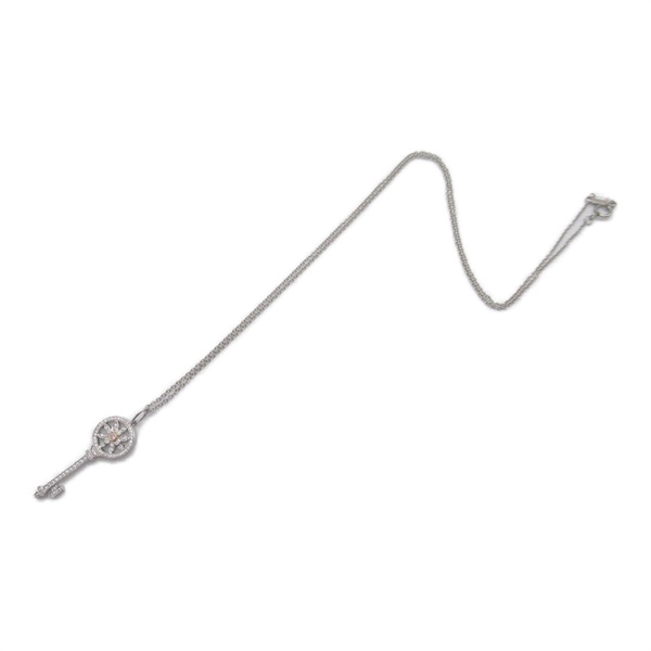 ティファニー(TIFFANY＆CO)デイジーキー ダイヤモンド/ピンク