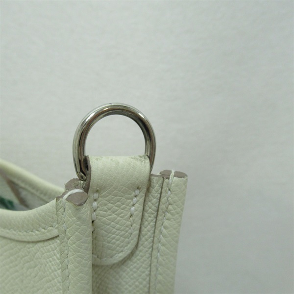 エルメス(HERMES)エルメス エヴリンTPM クレ/ライム ショルダーバッグ
