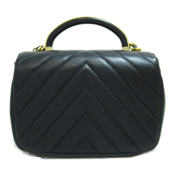 シャネル(CHANEL)シャネル Vステッチ トップハンドルバッグ ショルダー