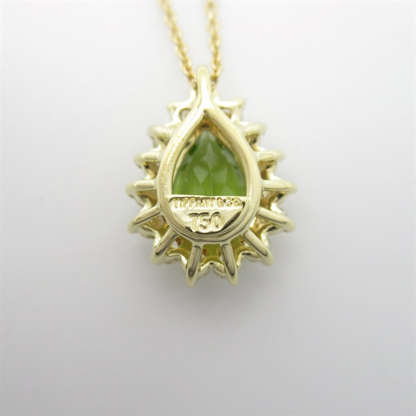 ティファニー(TIFFANY＆CO)ティファニー ペリドット ダイヤ ネックレス