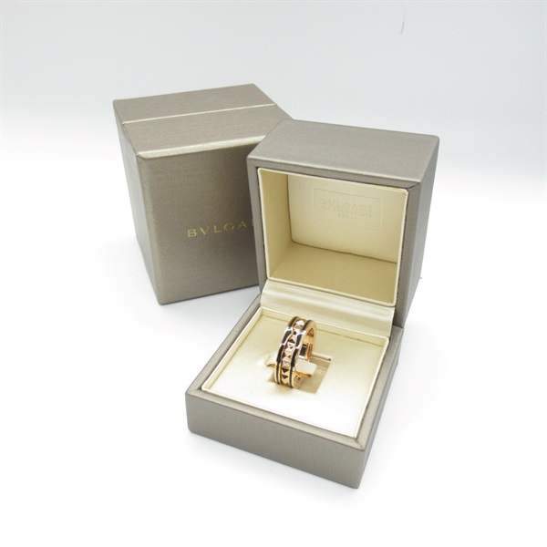 未使用品　箱付き　BVLGARI ブルガリ　キーケース　ビーゼロワン　ベージュ ✨極美品 箱保証書付き✨ BVLGARI キーケース ビーゼロワン サークル