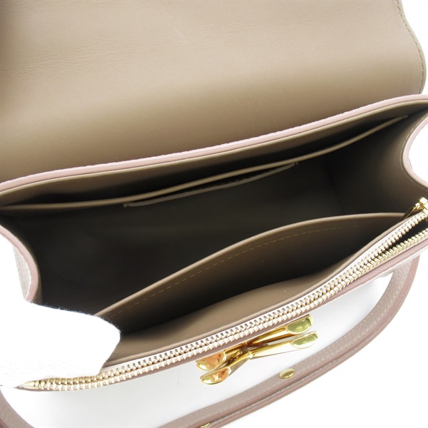 ルイヴィトン / LOUIS VUITTON　ツイスト ワンハンドル PM / ショルダーバッグ　M57214　トリヨン レザー　グレージュ 【中古】 ルイ・ヴィトン(LOUIS VUITTON)ルイ・ヴィトン ツイスト・ワンハンドル
