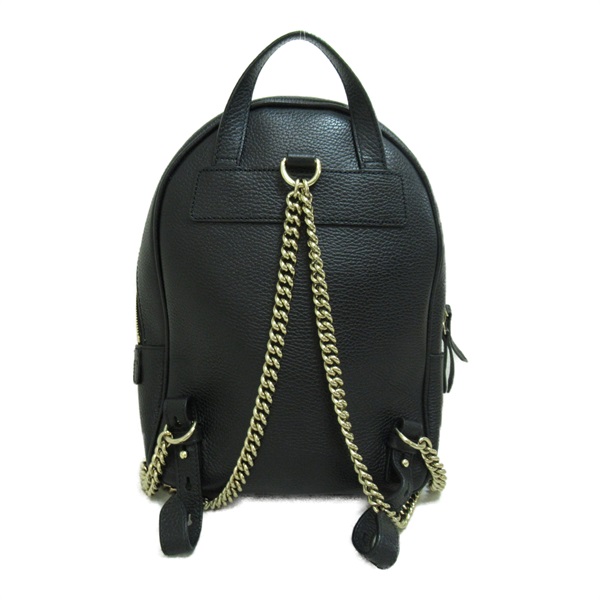 グッチ ソーホー レザーリュック バックパック 関税込み】グッチ ソーホー チェーン 本革 バックパック (GUCCI