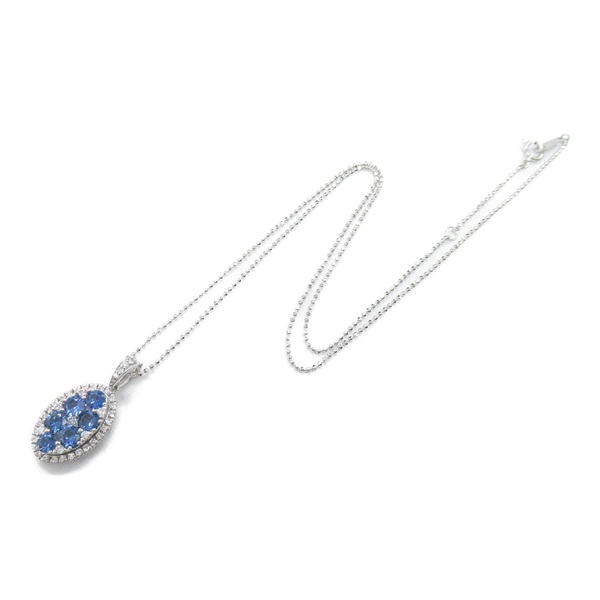 ジュエリー(JEWELRY)ジュエリー サファイア ダイヤモンド ネックレス  