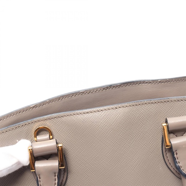 ☆良品・ギャランティ付☆PRADA SAFFIANO＋TESSUTOハンドバッグ