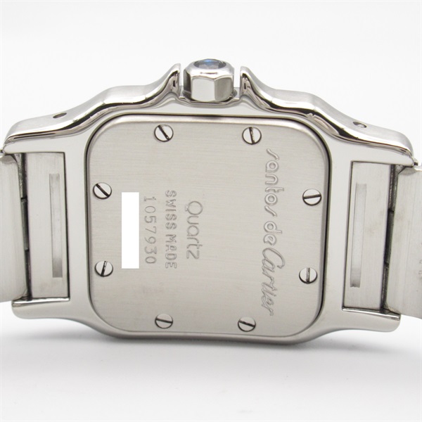 【美品】カルティエ サントスガルベ クォーツ【1057930】K18YG 稼働品 CARTIER SM Santos Galbee Ref.1057930 – TIMEANAGRAM