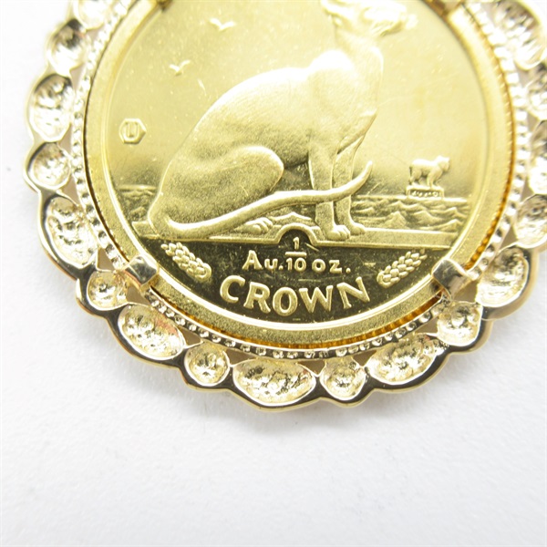 雄*一様 k18 ペンダントトップ　ジュエリーウィン ジュエリー(JEWELRY)ジュエリー 1OZコイン トップ ペンダント