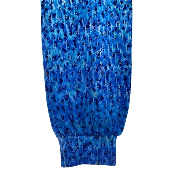 【美品】DIOR ロゴ スター 総柄 スパッツ パンツ ネイビー XS ディオール(Dior)ディオール パンツ パンツ 衣料品 ボトムス キッズ