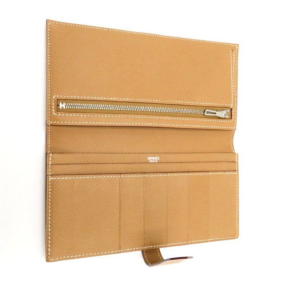 中古】エルメス HERMES 073596CK ベアンスフレ ヴェルソ D刻 長財布