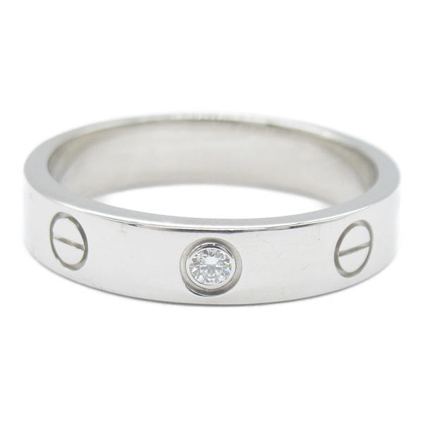 カルティエ(CARTIER)カルティエ ミニラブリング 1Pダイヤ リング