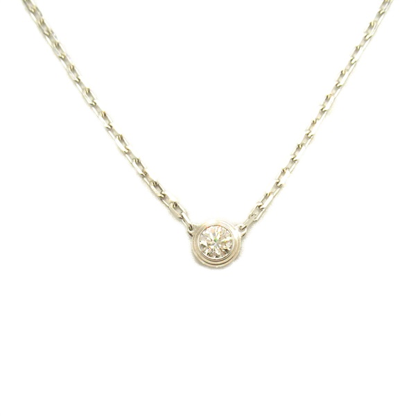 カルティエ(CARTIER)カルティエ ダムール SM ダイヤ ネックレス  