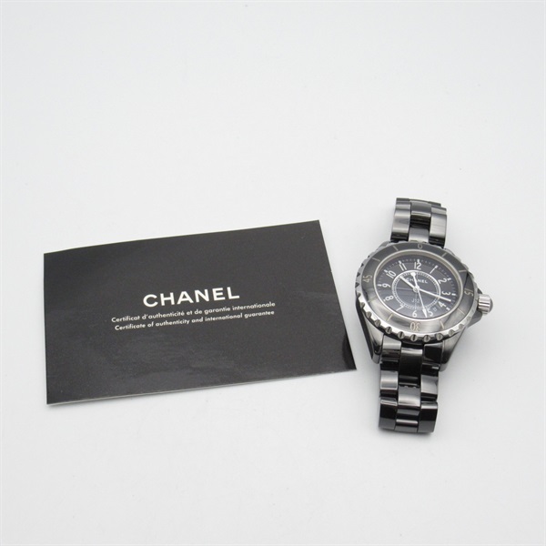 さ*ん様 新品仕上げ　CHANEL J12 H0682 レディース腕時計　電池新 H0682 シャネル(CHANEL) J12 黒セラミック 新品 | 東京・大阪の