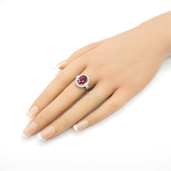 ジュエリー(JEWELRY)ジュエリー トルマリン ダイヤモンド リング  