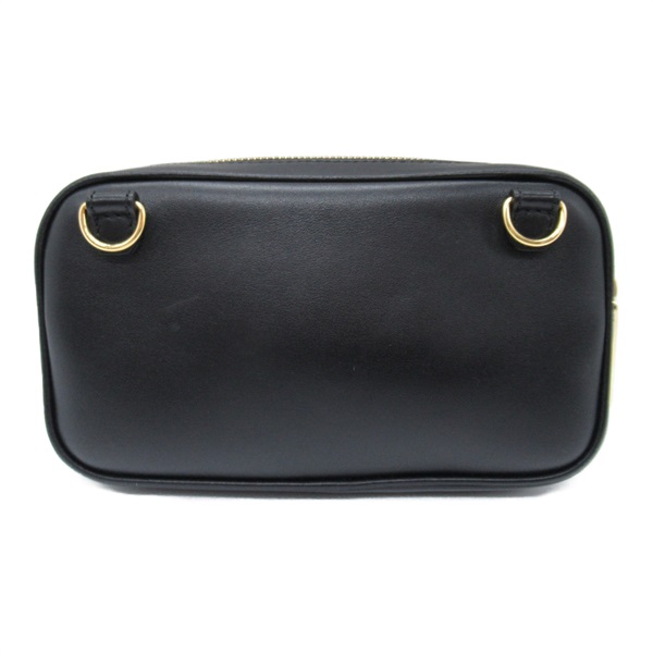 FENDI 革バッグ FENDI フェンディ ピーカブー エックスライト ブラック 黒 シルバー