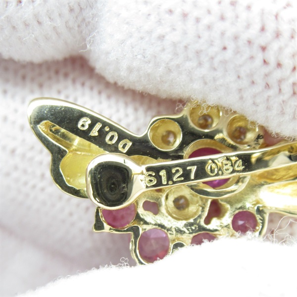 ジュネ(Jeunet)ジュネ ピンクサファイア ダイヤ イヤリング イヤリング  