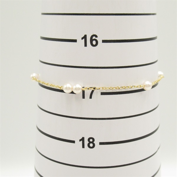 ミキモト　ステーションブレスレット K18 アコヤパール 楽天市場】ミキモト ブレスレット ミキモト 18金 アコヤパール