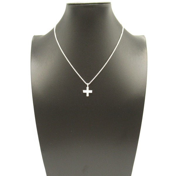 ブルガリ(BVLGARI)ブルガリ グリーククロス ダイヤ ネックレス  