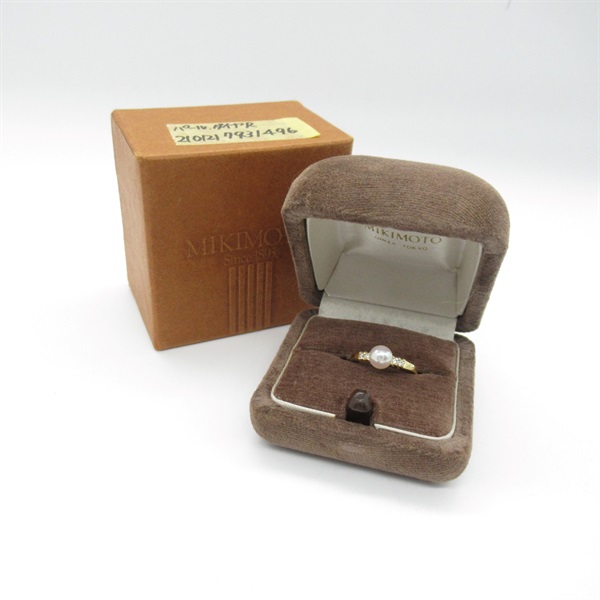 ミキモト(MIKIMOTO)ミキモト パール ダイヤ リング リング・指輪