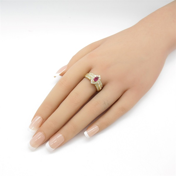 ジュエリー(JEWELRY)ジュエリー ルビー ダイヤモンド リング リング 