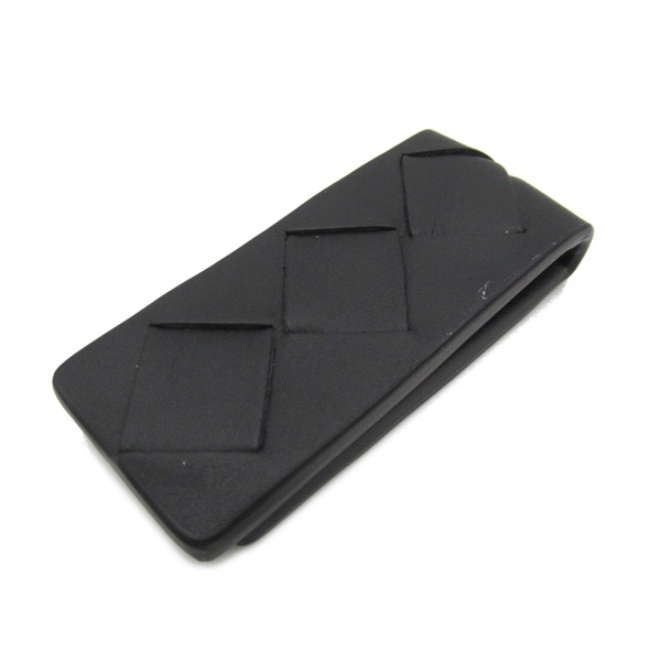 Bottega Veneta マネークリップ ネイビーブルー 美品 BOTTEGA VENETA