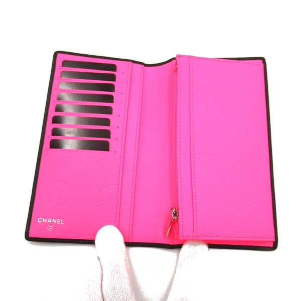 シャネル(CHANEL)シャネル ZIP長財布 二つ折り長財布 財布 レディース