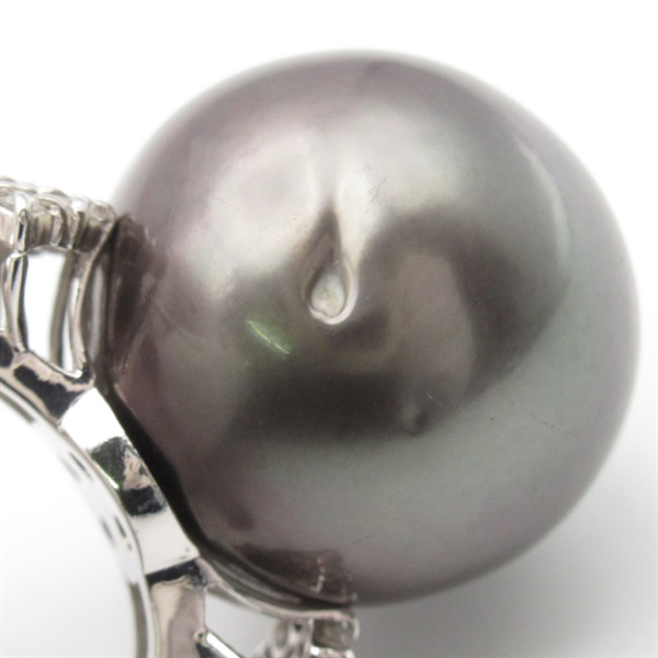 ジュエリー(JEWELRY)ジュエリー クロチョウパール ダイヤモンド リング  