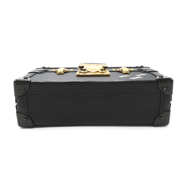 新品同様 ルイ ヴィトン LOUIS VUITTON エピ プティット マル ショルダー バッグ レザー ノワール M59179 Petite Malle VLP 90275345 LOUIS VUITTON エピ プティット・マル /M59179 (Louis Vuitton