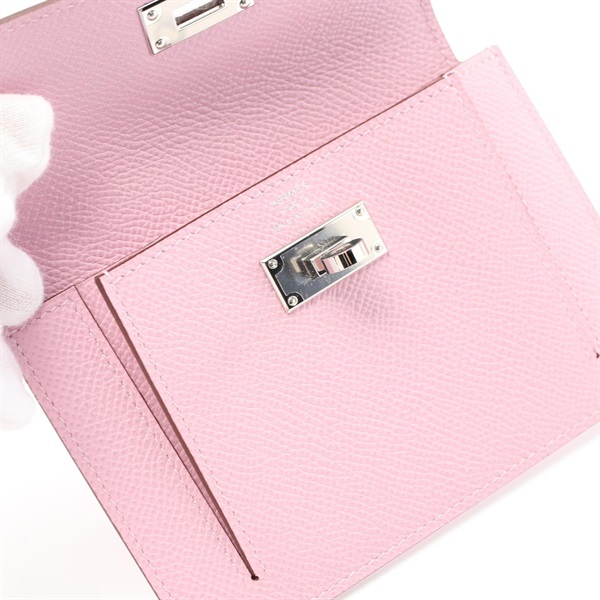 エルメス(HERMES)エルメス ケリーポケット コンパクト モーヴ