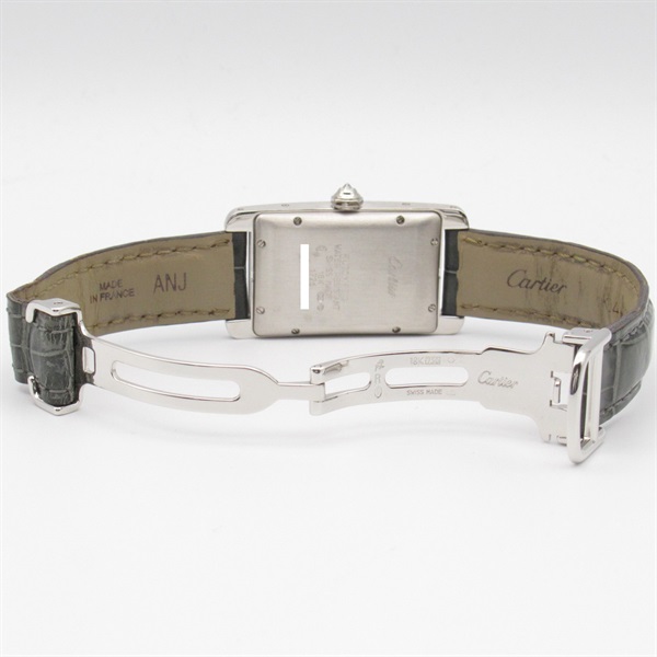 カルティエ(CARTIER)カルティエ タンクアメリカン ダイヤベゼル 腕時計