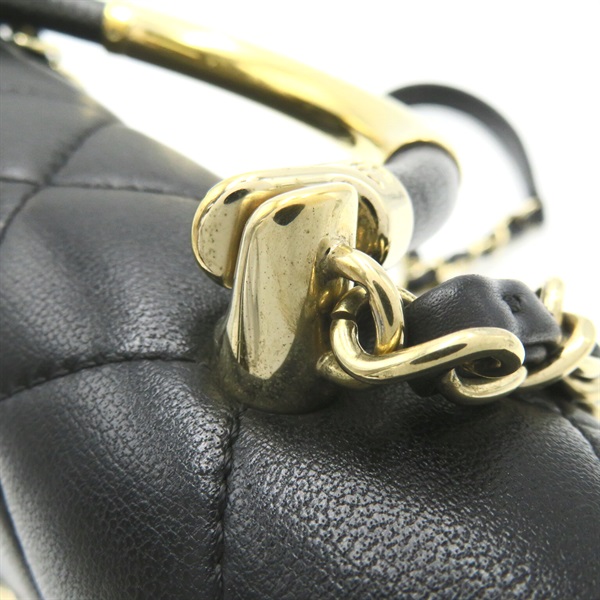 ★良品★シャネル CHANEL★マトラッセ 2way ワンショルダーバッグ CHANEL（シャネル） マトラッセ トップハンドル ミニフラップ チェーン