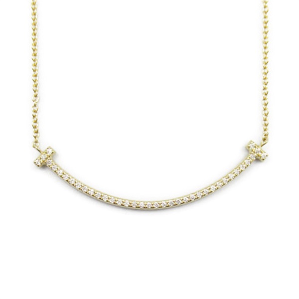 ティファニー(TIFFANY＆CO)ティファニー Tスマイル スモール ダイヤ  