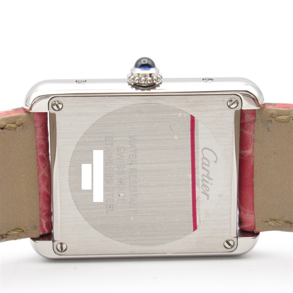 カルティエ CARTIER タンクソロSM W5200000 レディース クォーツ  