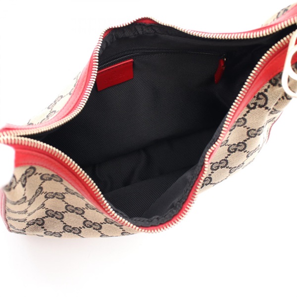 グッチ ワンショルダーバッグ  001･3812 GGキャンバス レディースショルダーバッグ
 ベージュ【中古】 GUCCI グッチ 001・3812 GG柄 ワンショルダー ショルダーバッグ